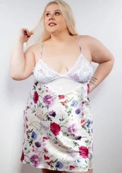 HALKA FLOWERS DK-HA Plus Size